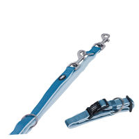 Produktbild von Nobby Hundehalsband und Leine Set Classic Preno Blau XS-S