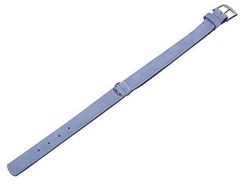 Produktbild von Nobby Hundehalsband Velours Blau 32 cm