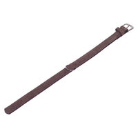 Produktbild von Nobby Hundehalsband Velours Braun 27 cm