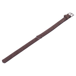 Nobby Hundehalsband Velours Braun Größe M/L – Bild 1 von 2