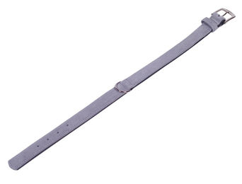 Produktbild von Nobby Hundehalsband Velours Grau 32 cm