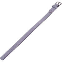 Produktbild von Nobby Hundehalsband Velours Grau 52cm