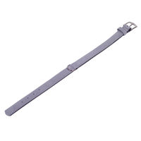 Produktbild von Nobby Hundehalsband Velours Grau