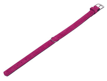 Nobby Hundehalsband Velours Kirsche Gerbera 27 cm (20-25 cm) – Bild 1 von 2