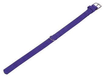Nobby Hundehalsband Velours Lila 27 cm - 1 Stk. – Bild 1 von 2