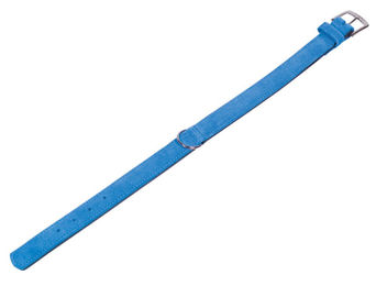 Produktbild von Nobby Hundehalsband Velours Türkis 32 cm (25-30 cm)