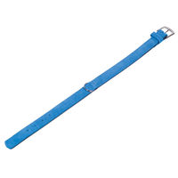 Produktbild von Nobby Hundehalsband Velours Türkis 32 cm (25-30 cm)