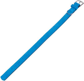Nobby Hundehalsband Velours Türkis 37 cm - 1 Stk. – Bild 1 von 2