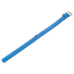 Produktbild von Nobby Hundehalsband Velours Türkis Blau Größe M/L 41-52 cm