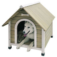 Produktbild von Nobby Hundehütte Civetta 2 Java aus Holz in Natur und Bunt