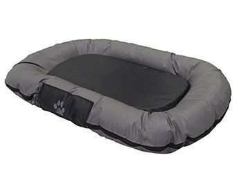Nobby Hundekissen Classic Reno Schwarz aus Nylon 69 x 50 x 9 cm – Bild 1 von 4