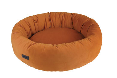 Nobby Hundekissen Donut Cumba Caramel aus Baumwolle Ø 60 x 18 cm – Bild 1 von 3