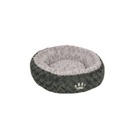 Produktbild von Nobby Hundekissen Donut Seoli Plüsch Grau Durchmesser 80 cm