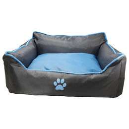 Produktbild von Nobby Hundekissen Komfort Classic Reno eckig hellblau 62 x 50 x 17 cm