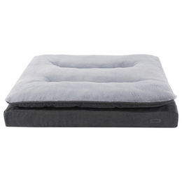 Produktbild von Nobby Hundekissen Komfort Vara Plüsch Grau 101 x 76 x 15 cm