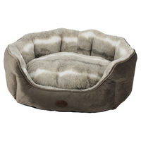 Produktbild von Nobby Hundekissen Komfortbett oval braun aus Polyester