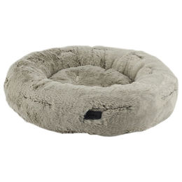 Produktbild von Nobby Hundekissen Komfortdonut rund aus Plüsch beige