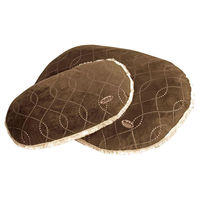 Produktbild von Nobby Hundekissen oval Ceno Plüsch beige/braun 104 x 69 cm