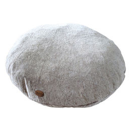 Produktbild von Nobby Hundekissen rund Cuddly aus Plüsch hellbraun XL Ø 85 cm x 20 cm