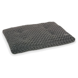 Produktbild von Nobby Hundekissen Seoli eckig aus Plüsch grau 92 x 65 x 6 cm