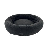 Produktbild von Nobby Hundekorb Jella Donut aus Plüsch grau Ø 60 cm x 16 cm