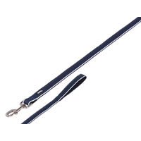 Produktbild von Nobby Hundeleine Cayo aus Nylon in Blau mit Silber 120cm - 1,2 m