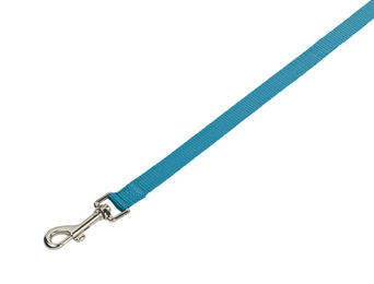 Nobby Hundeleine Classic aus Nylon in Blau Türkis 120 cm - 120 cm – Bild 1 von 2