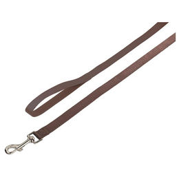 Nobby Hundeleine Classic aus Nylon in Braun, 120 cm – Bild 1 von 1