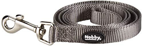 Nobby Hundeleine Classic aus Nylon in Grau 120 cm - 1 Stk. – Bild 1 von 5
