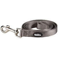 Produktbild von Nobby Hundeleine Classic aus Nylon in Grau 120 cm - 1 Stk.