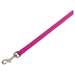 Produktbild von Nobby Hundeleine Classic aus Nylon in Himbeere Rosa 120 cm x 15 mm - 1 Stk.