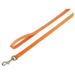 Nobby Hundeleine Classic aus Nylon in Orange 120 cm x 15 mm – Bild 1 von 2