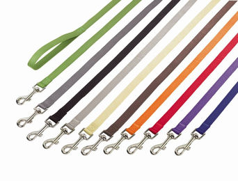 Nobby Hundeleine Classic aus Nylon rot 120 cm 15 mm – Bild 1 von 3