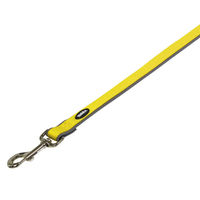 Produktbild von Nobby Hundeleine Classic Preno aus Nylon Gelb Grau 120cm