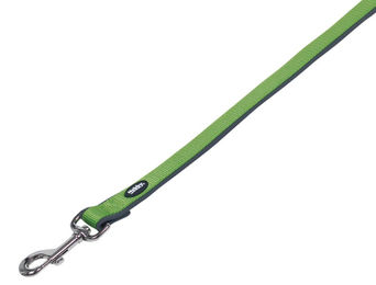 Produktbild von Nobby Hundeleine Classic Preno aus Nylon in Grün/Grau 120 cm