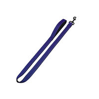 Produktbild von Nobby Hundeleine Classic Reflect Soft aus Nylon blau schwarz 120 cm x 15 mm
