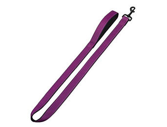 Produktbild von Nobby Hundeleine Classic Reflect Soft aus Nylon Lila Schwarz 120 cm - 120 cm