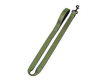 Produktbild von Nobby Hundeleine Classic Reflect Soft Nylon Grün Schwarz 120 cm 15 mm