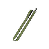 Produktbild von Nobby Hundeleine Classic Reflect Soft Nylon Grün Schwarz 120 cm 15 mm