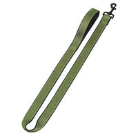 Produktbild von Nobby Hundeleine Classic Reflect Soft Nylon Grün Schwarz 120 cm x 25 mm - 1 Stk.