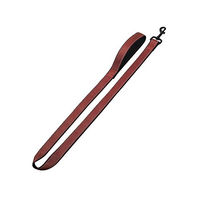 Produktbild von Nobby Hundeleine Classic Reflect Soft Nylon Terracotta Schwarz 120 cm x 25 mm