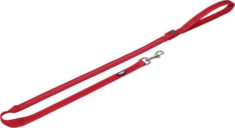 Produktbild von Nobby Hundeleine Flash Mesh aus Nylon rot 1,2 m M-L wasserabweisend - 1 Stk.