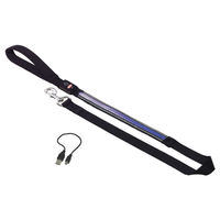 Produktbild von Nobby Hundeleine Flash Mesh Blau Reflektierend 120cm