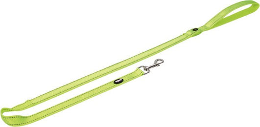 Produktbild von Nobby Hundeleine Flash Mesh neongelb 1,2 m x 2,5 cm