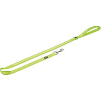 Produktbild von Nobby Hundeleine Flash Mesh neongelb 1,2 m x 2,5 cm