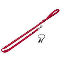 Produktbild von Nobby Hundeleine Flash Mesh rot 120 cm - 1 Stk.