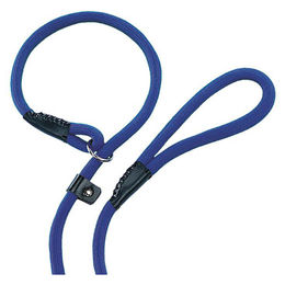 Nobby Hundeleine Fun Uni Blau aus Nylon für große Hunde – Bild 1 von 2