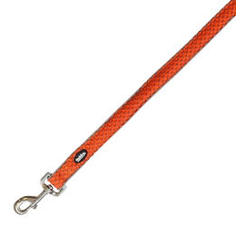 Nobby Hundeleine Mesh Air Nylon Orange XS-S 120 cm - 120 cm – Bild 1 von 2