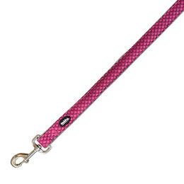 Nobby Hundeleine Mesh Air Nylon Rosa M-L - 120 cm – Bild 1 von 2