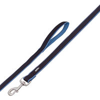 Produktbild von Nobby Hundeleine Mesh Preno aus Nylon Blau Größe L 120 cm